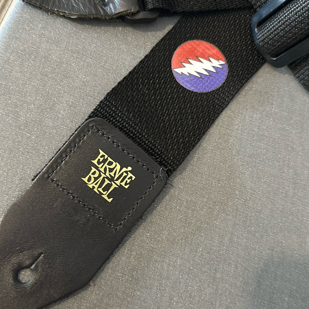NWOT GD Stealie Bolt Guitar Strap